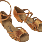 Dansskor för barn i satin